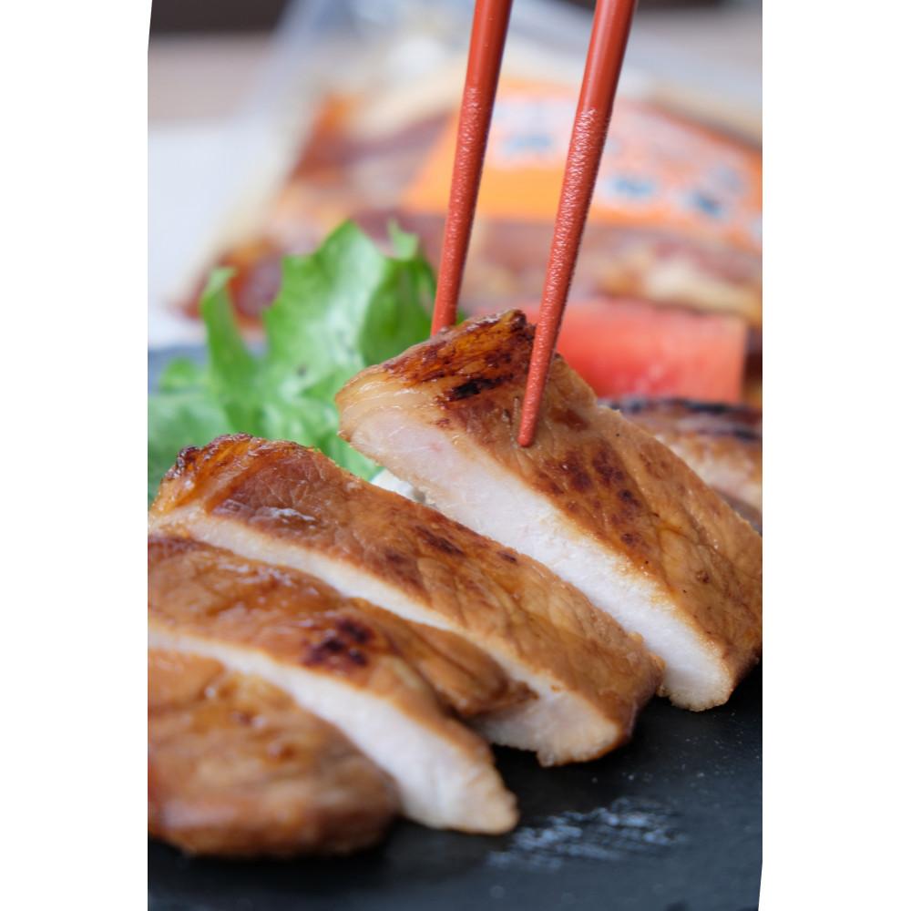 【雅幸胤】京都ポークを使った豚ロース西京漬と柚庵漬セット(10切)