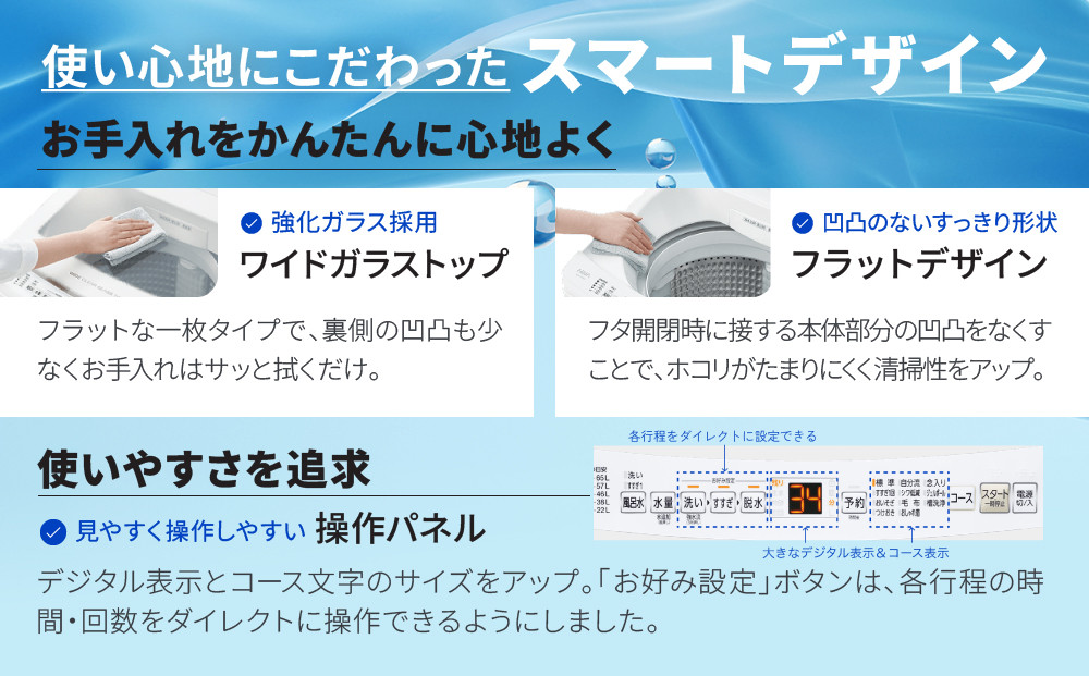 【AQUA】全自動洗濯機 高濃度クリーン浸透RX＆3Dパワフル洗浄 8kg AQW-V8A［ 京都 アクア 洗濯機 縦型洗濯機 人気 おすすめ クリーン パワフル 洗浄 家電 お取り寄せ 通販 送料無料 ふるさと納税 ］