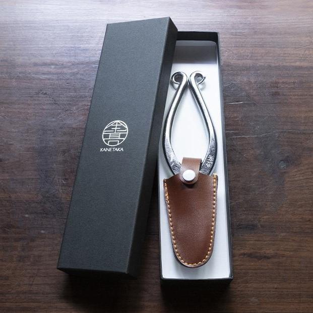 【金高刃物老舗】花鋏 白打ち（五寸五分）