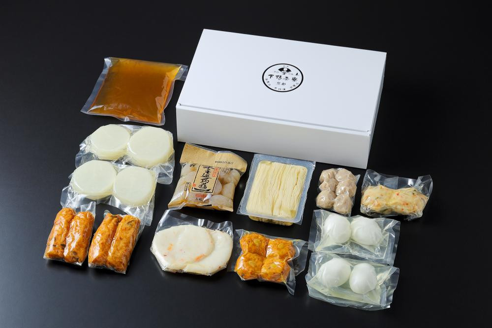 【下鴨茶寮】老舗料亭の味を自宅で楽しむ京おでん4人前［ 京都 老舗 料亭 京おでん 自慢のおでん出汁 人気 おすすめ グルメ 京料理 鍋 お鍋 おでん ギフト プレゼント お取り寄せ 通販 送料無料 ふるさと納税 ］