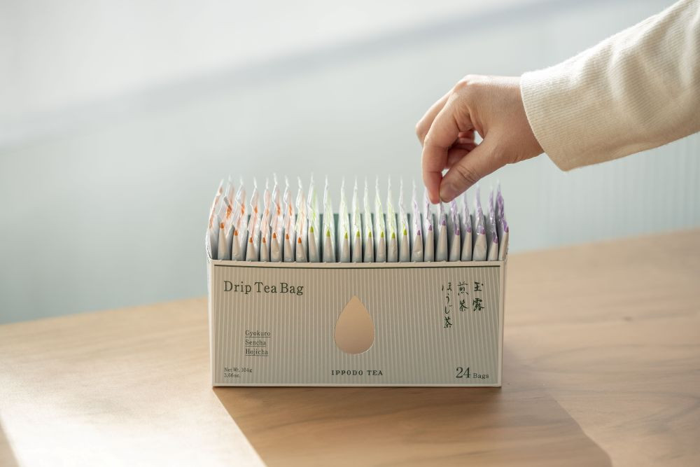【一保堂茶舗】ドリップティーバッグセット 24袋 (玉露・煎茶・ほうじ茶)（各8袋）