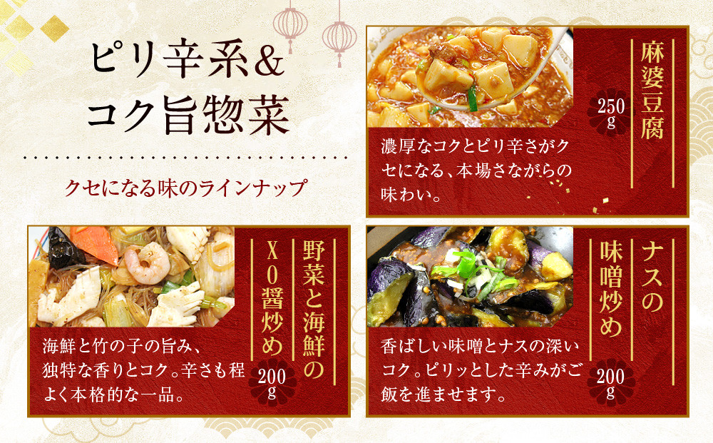 【チャイナノーヴァ】中華料理９種９品セット［ 京都 本格中華 台湾出身シェフ 人気 おすすめ 中華 中華料理 点心 お惣菜 簡単 時短 お取り寄せ 通販 送料無料 ふるさと納税 ］