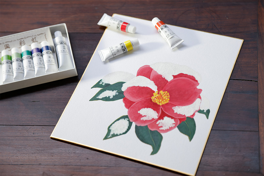 【上羽絵惣】チューブ絵具(小)12色セット［ 京都 日本画用絵具専門 絵具 絵 絵画 画材 プロ仕様 人気 おすすめ お取り寄せ 通販 送料無料 ふるさと納税 ］