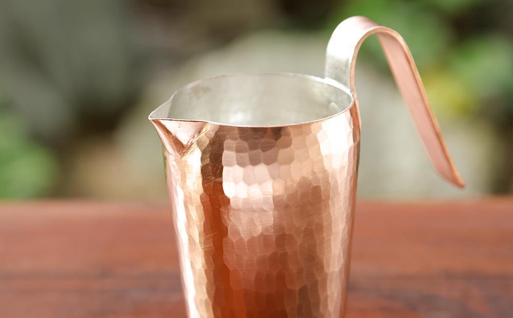 【八木庖丁店】手打ち銅製 ちろり