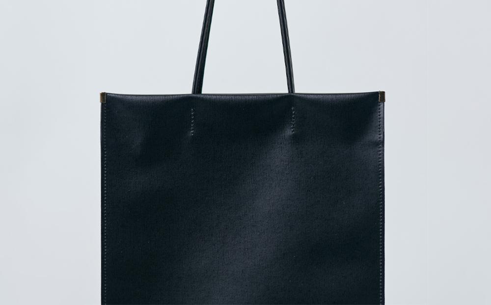 【KENTO HASHIGUCHI】ショッパーバッグ 縦 ブラック（shopper bag 縦 black）