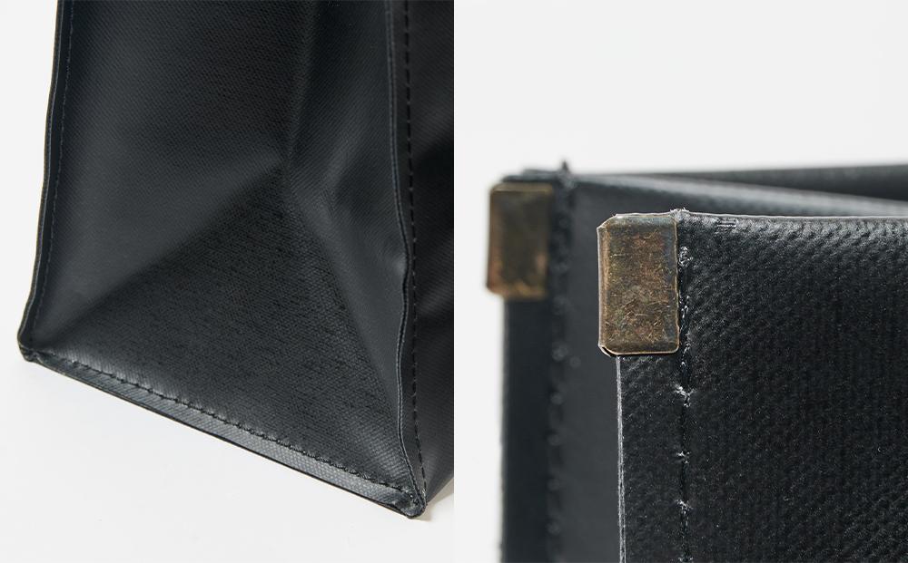 【KENTO HASHIGUCHI】ショッパーバッグ 横 ブラック（shopper bag 横 black）