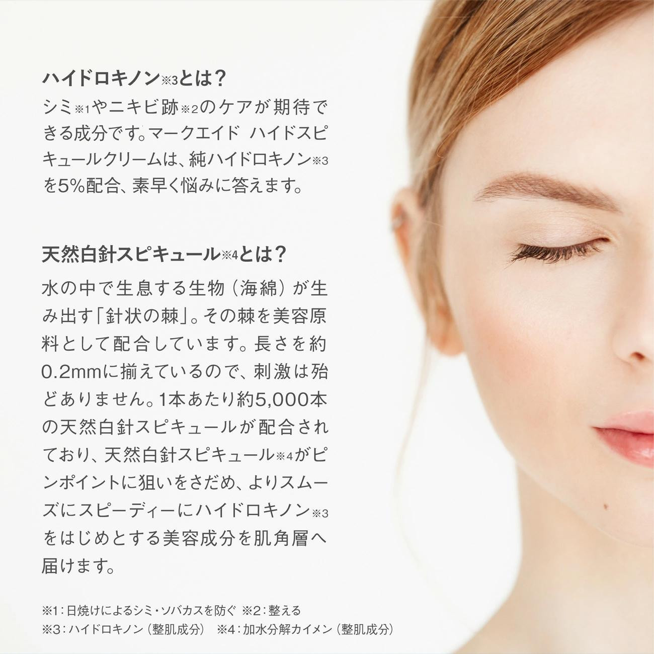 【MARK AID】ハイドスピキュールクリーム 2本セット【ハイドロキノン5％配合針クリーム】［ 京都 美容 ブランド しみ そばかす ケアクリーム 寝ている間にクリアな美肌へ 人気 おすすめ スキンケア用品 基礎化粧品 化粧品 美容クリーム お取り寄せ 通販 送料無料 ふるさと納税 ］