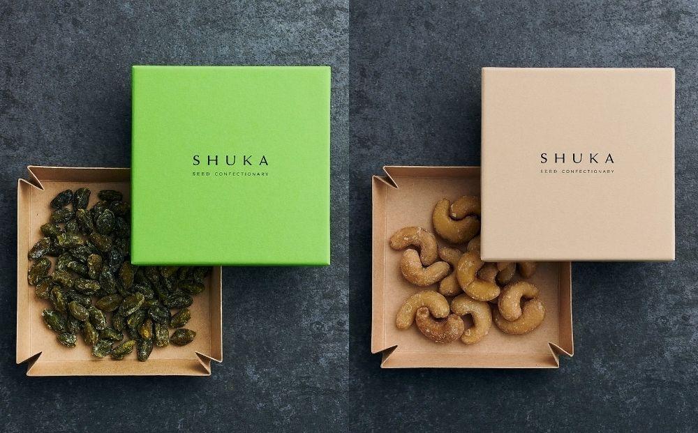 【SHUKA/種菓】種菓7箱セット(丹波栗入)［ 京都 種を愉しむ スイーツ 人気 おすすめ お菓子 菓子 丹波 栗 ナッツ 定番 お取り寄せ 通販 送料無料 ふるさと納税 ］