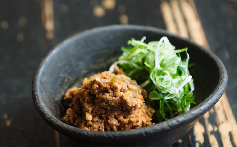 【山元麺蔵】行列店の肉味噌うどん3食入り｜京都 手打ちうどん ミシュラン掲載 人気セット［ 京都 岡崎 手打ちうどん ミシュラン掲載 行列店 人気店 もちもちつるつる 弾力 コシ 人気 おすすめ 麺 うどん お取り寄せ 通販 送料無料 ふるさと納税 ］