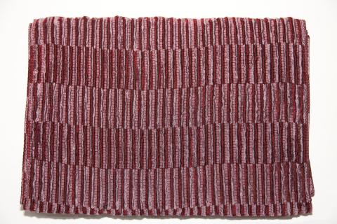 【西陣活性化を応援！】西陣織マフラー（大）（小豆色）