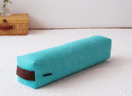 【洛中高岡屋】持ち運びも便利で使い方もいろいろな寛ぎアイテム　コロロング（藍玉）