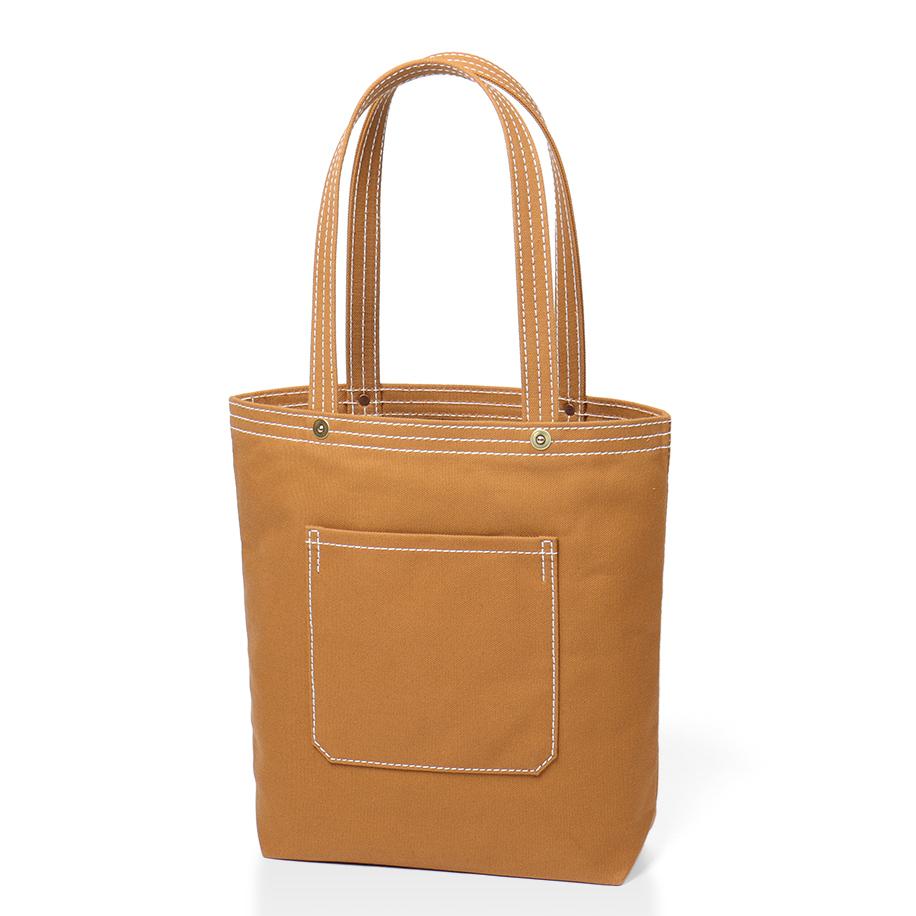 【一澤信三郎帆布】綿帆布製手さげかばん No.117 レンガ｜京都 東山 帆布かばん 人気ブランド[ 縦型手さげかばん 一つひとつ手作り シンプル 丈夫で長持ち 人気 おすすめ かばん 鞄 ギフト プレゼント お取り寄せ 通販 送料無料 ふるさと納税 ]