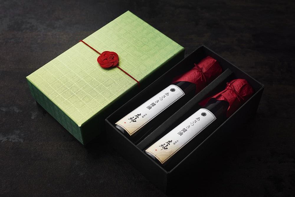 【京都 京料理 立神】あさつき醬油化粧箱入り２本セット［ 京都 京料理 人気 おすすめ 老舗 グルメ ギフト プレゼント 贈答用 お取り寄せ ］ 