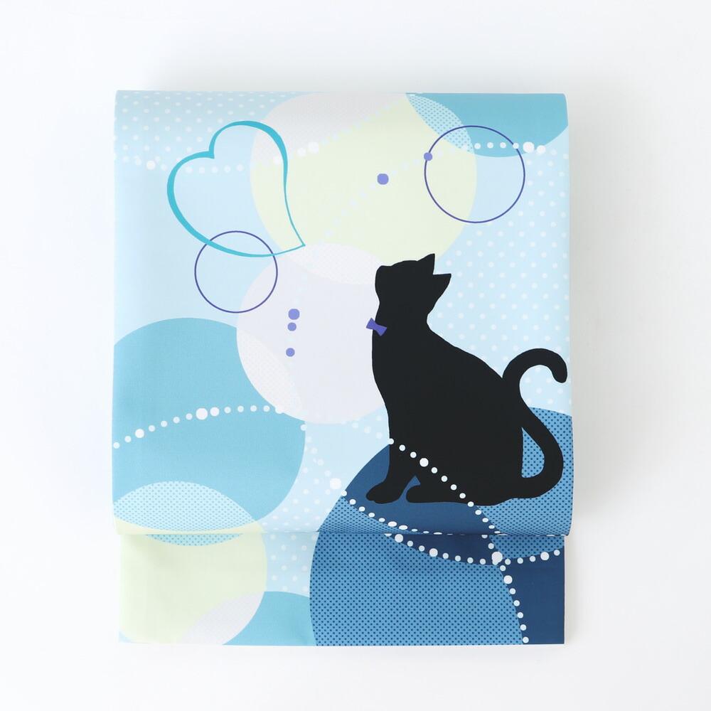 【たゆたふ】六花オリジナル京袋帯 WA・KKA（シャボン猫）