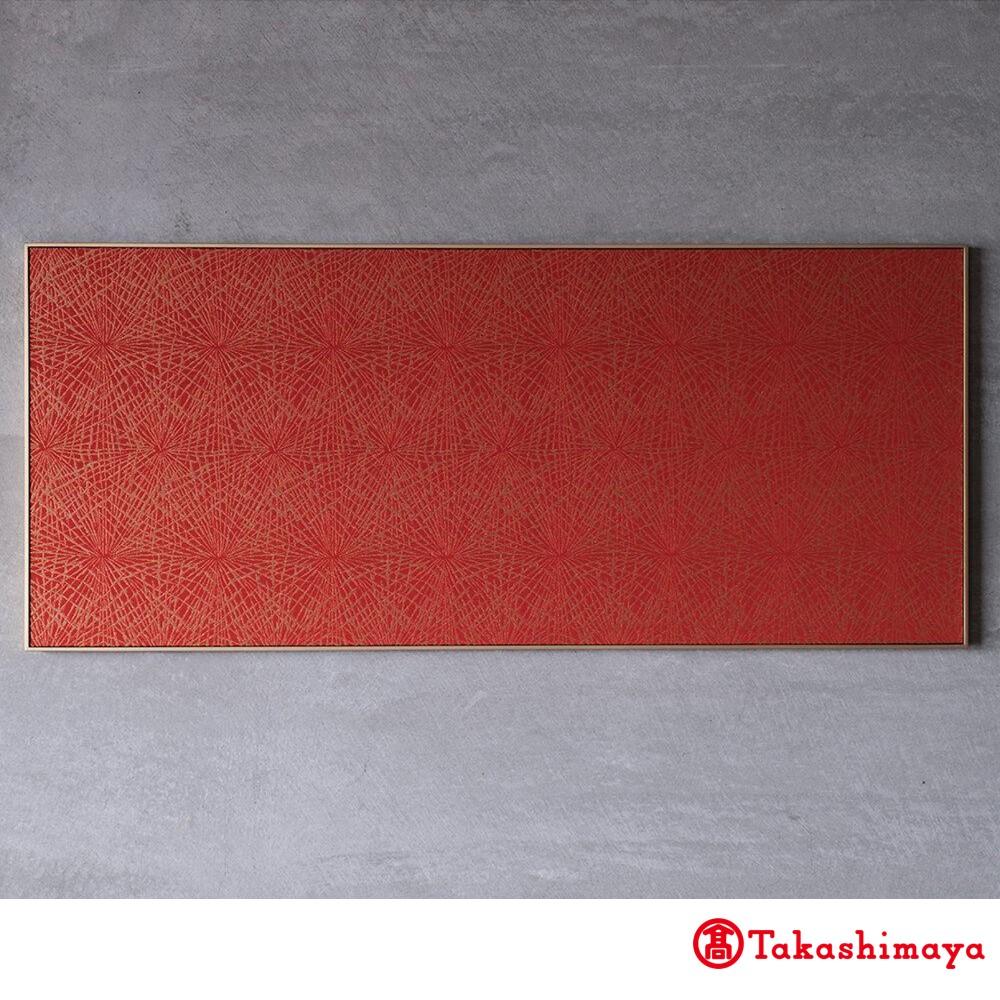 【龍村美術織物】ART PANEL -HEIZO－ アートパネル 敷松葉【高島屋選定品】