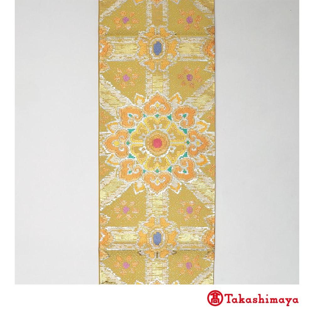 【龍村美術織物】龍村錦帯 袋帯 小蜀紅文錦 金糸経【高島屋選定品】