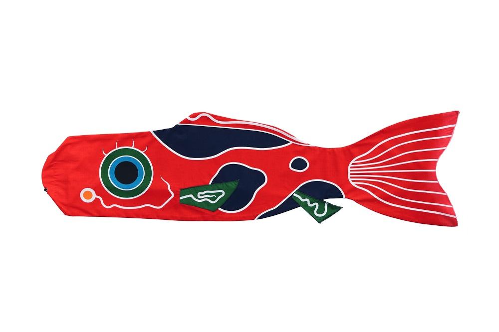 【泳泳】鯉のぼり 赤色（1m）1匹