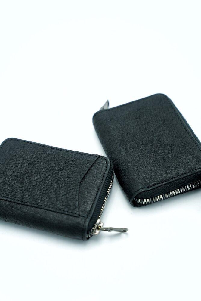 【ierib】MINI WALLET / ミニウォレット / BOAR / BLACK