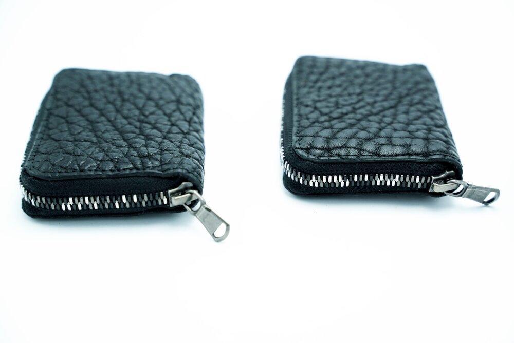 【ierib】MINI WALLET / ミニウォレット / BULL / BLACK