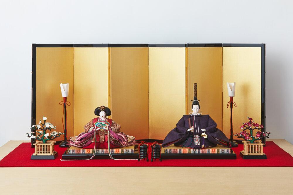 【京都西陣 たくみ人形】親王飾り－結－