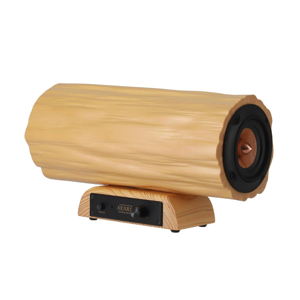 【KyotoNaturalFactory】北山杉スピーカーDESHIBO(出絞) と北山杉折り紙 