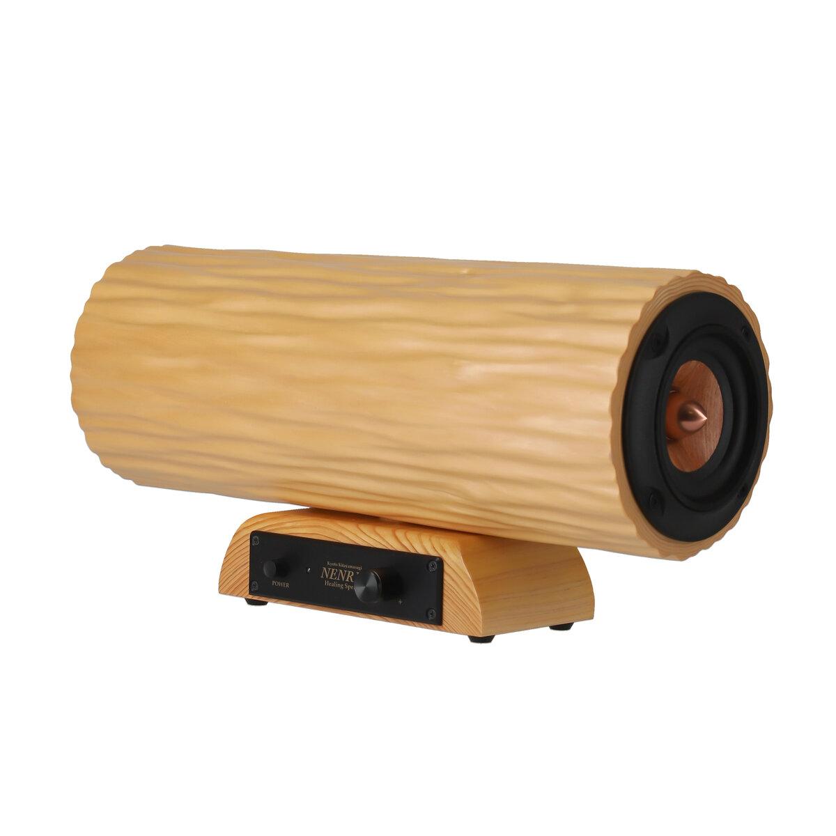 【KyotoNaturalFactory】北山杉スピーカーJINSHIBO(人絞) と北山杉折り紙 