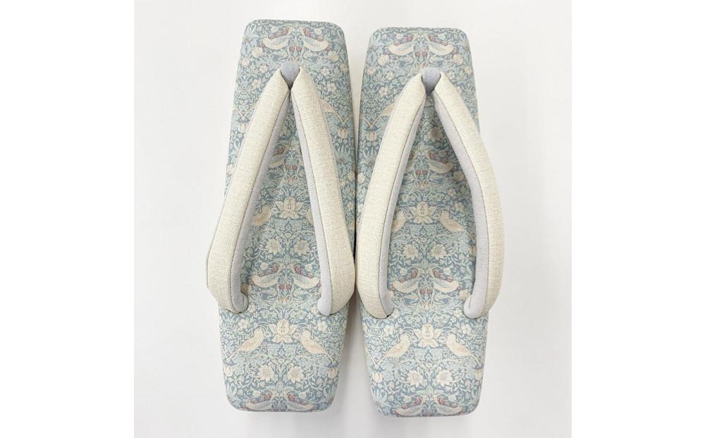 【京都丸紅】V&A草履（Lサイズ/ミント）