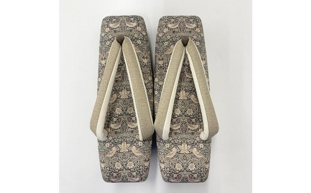 【京都丸紅】V&A草履（Lサイズ/ブラウン）