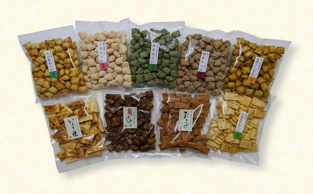 【ゆりやいっぷく】京の素材あられ大袋セット［ 京都 あられ おかき せんべい 人気 おすすめ おいしい ギフト プレゼント グルメ 食べ比べ 詰め合わせ セット お取り寄せ ふるさと納税 ］