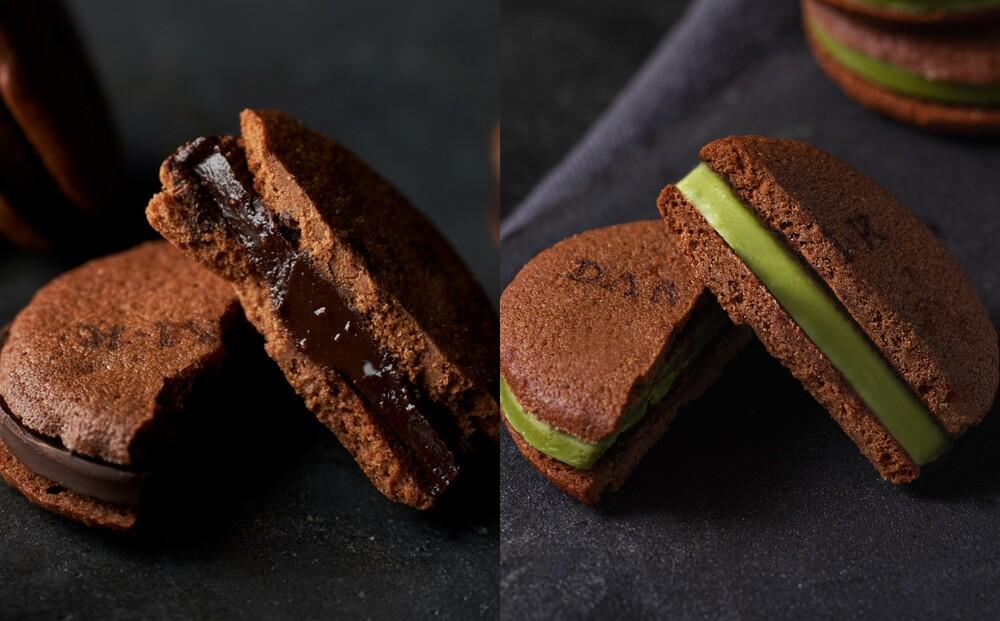 【dari K（ダリケー）】カカオサンドクッキー2種食べ比べセット（ダーク・抹茶）［ 京都 チョコレート カカオを通して世界を変える 人気 おすすめ ギフト プレゼント 贈答 お取り寄せ お菓子 スイーツ ］ 