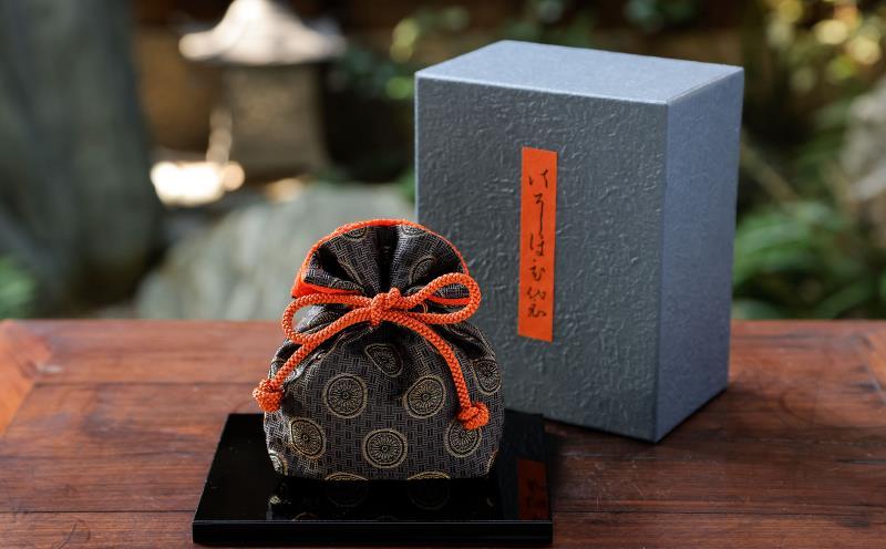 【石黒香舗】匂い袋 部屋用 置き型巾着大 （黒）