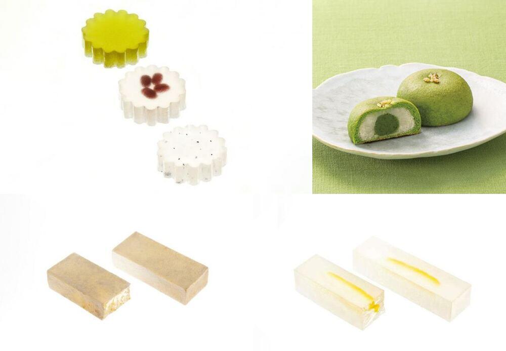 【永楽屋】京風菓 4品入（琥珀糖3種、茶々の実）（KF-A17）［ 京都 河原町 老舗  和菓子 琥珀糖 こはくとう 抹茶 人気 おすすめ スイーツ 焼き菓子 お取り寄せ 通販 送料無料 ふるさと納税 ］