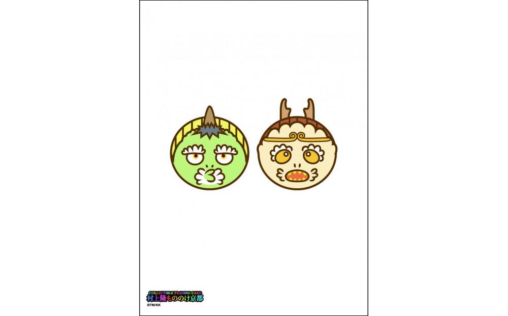 村上隆 もののけ 京都 トレカスリーブ（風神雷神フェイス） [ 京都 アーティスト 村上隆 カイカイキキ トレーディングカード バトル ゲーム カード ふるさと納税 ]