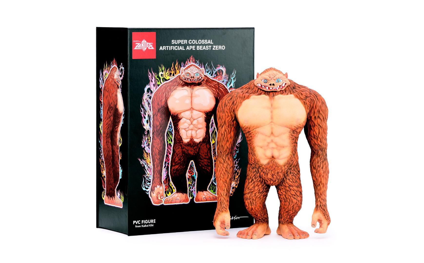 村上隆 「超弩級人造怪猿獣ZERO」 PVCフィギュア［ 京都 村上隆 カイカイキキ アーティスト 大人気 コング おしゃれ かわいい アート 現代美術 人気 おすすめ 通販 送料無料 ふるさと納税 ］