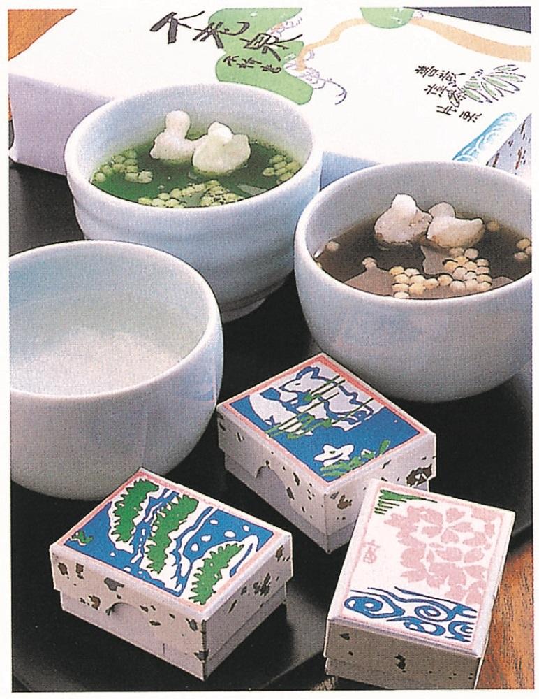 【京菓子司　二條若狭屋】不老泉　10個入り