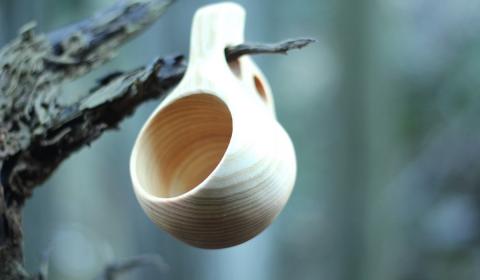 SOMABITO KYO-KUKSA DIY KIT （初級向け） ＜ククサ DIY木製マグ＞ ふるさと納税 キャンプ用品 キャンプ アウトドア用品 マグカップ おすすめ おしゃれ 木製 木の香り 檜 ヒノキ アウトドア 人気 お祝い プレゼント ギフト 贈答 オリジナル 手作り DIY 京都府 福知山市 FCBB001