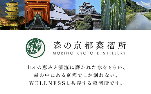 森の京都蒸溜所　クラフトジン　京和漢 DRY GIN FOREST OF KYOTO　【700ml】 ／ ふるさと納税 酒 お酒 洋酒 アルコール ジン クラフトジン 和漢植物 発酵 自然 厳選素材 健康 安らぎ ギフト プレゼント 京都 福知山市 京都府 FCDR001