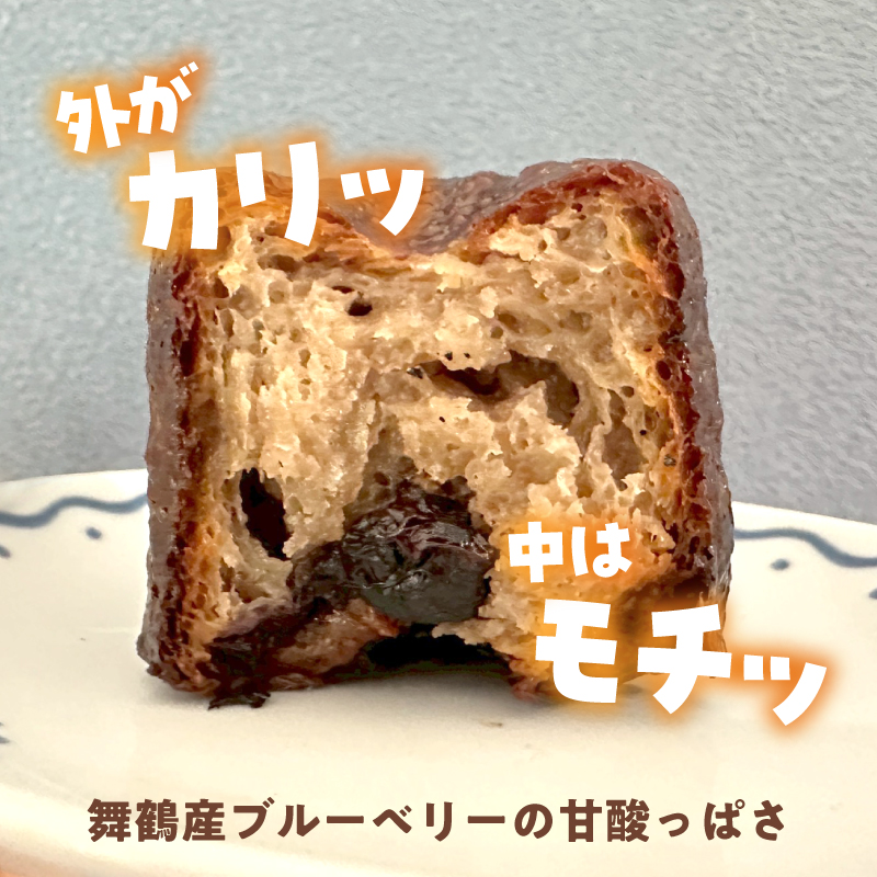 ブルーベリー カヌレ 10個 Blueberry valley Maizuru産ブルーベリーを使用 | 特製カヌレ ブルーベリーカヌレ ブルーベリーバレーまいづる スイーツ ギフト お取り寄せ 冷凍カヌレ 手土産