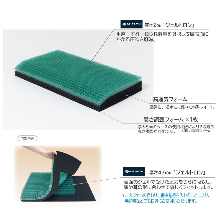寝具 枕 まくら ジェル 洗える 高さ 調整 睡眠 快眠 ギフト プレゼント おすすめ ジェルトロン ピロー・スーパー２ α（アルファ）