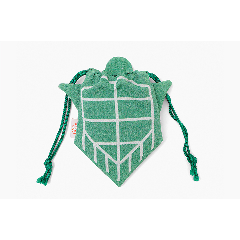 【BEAMS JAPAN】 COCHAE ちりめん巾着 亀 舞鶴限定商品