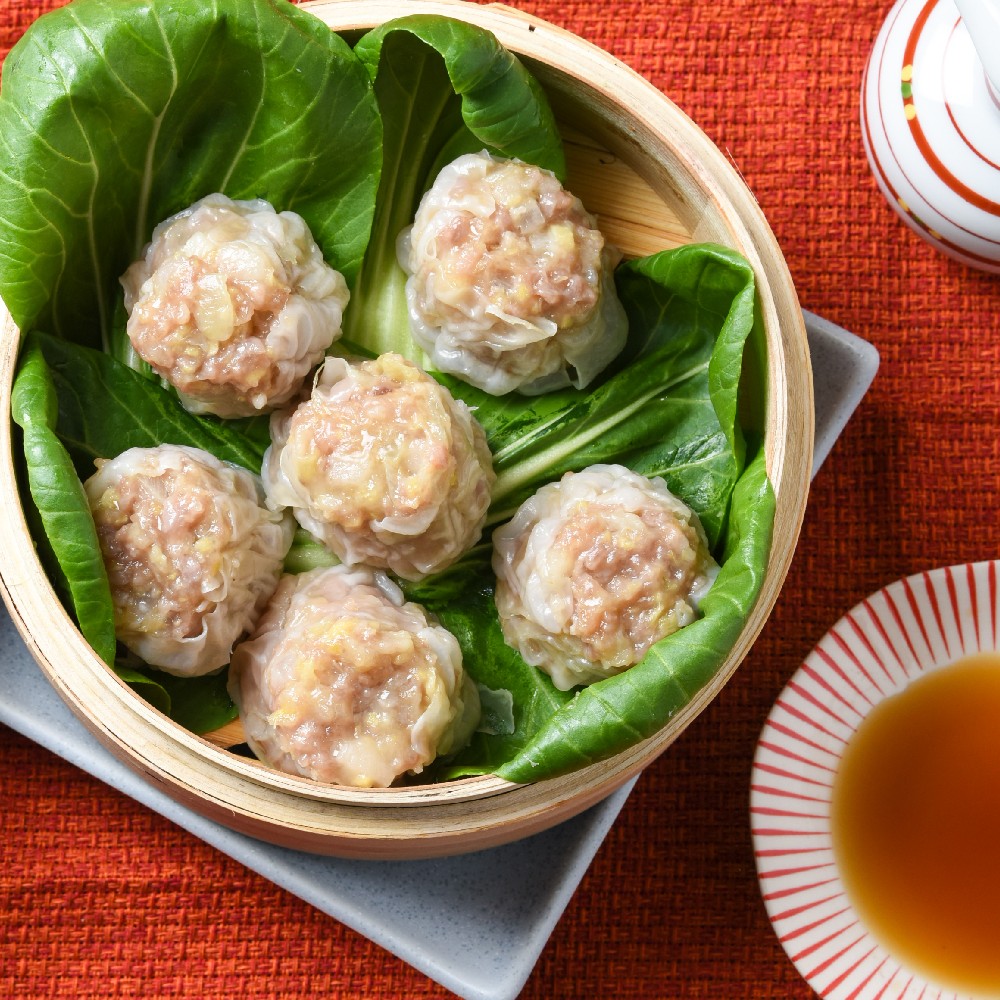 みつる食堂の シュウマイ 復刻 ８個×４袋 プレーン ＆ カレー ： 大粒 シューマイ 焼売 中華 お取り寄せ グルメ 人気 ３２個 カレー味 おかず お弁当 手作り 京都 舞鶴