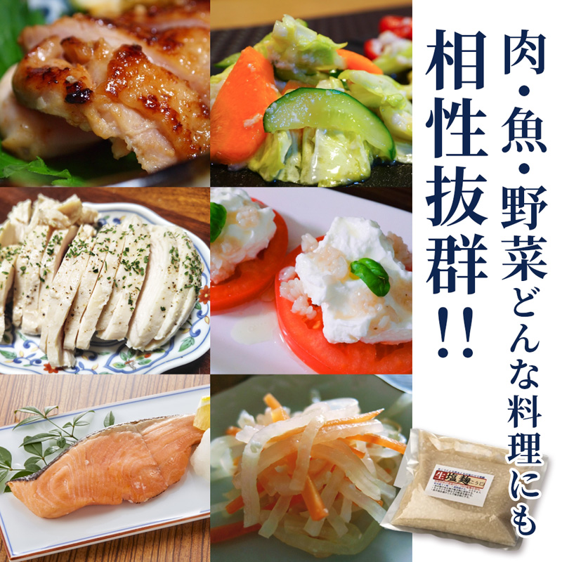 【国産生麹使用】 発酵調味料 4点セット 塩麹・麦塩麹・醤油麹・玉ねぎ塩麹 各200〜250g | 塩麹 麦塩麹 醤油麹 玉ねぎ塩麹 発酵調味料 こうじ 麹 国産 料理下味 漬け込み 炒め物 ギフト  大阪屋こうじ店 国産麹 舞鶴