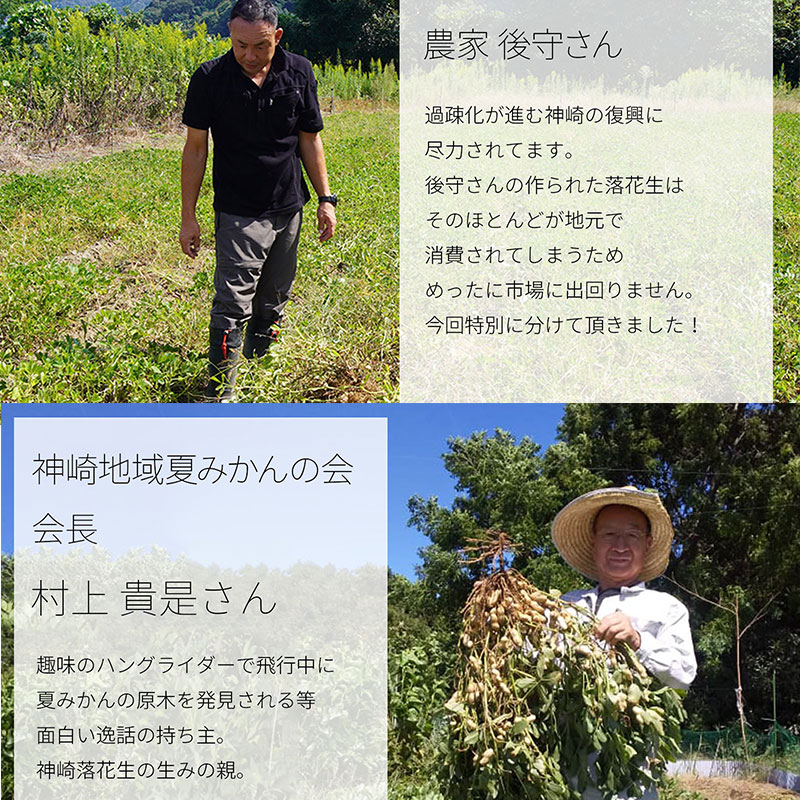 京都 神崎落花生 ピーナッツバター 2個 セット ソラアオ soraao 国産 落花生 ピーナッツ バター ペースト スプレッド 無塩 舞鶴