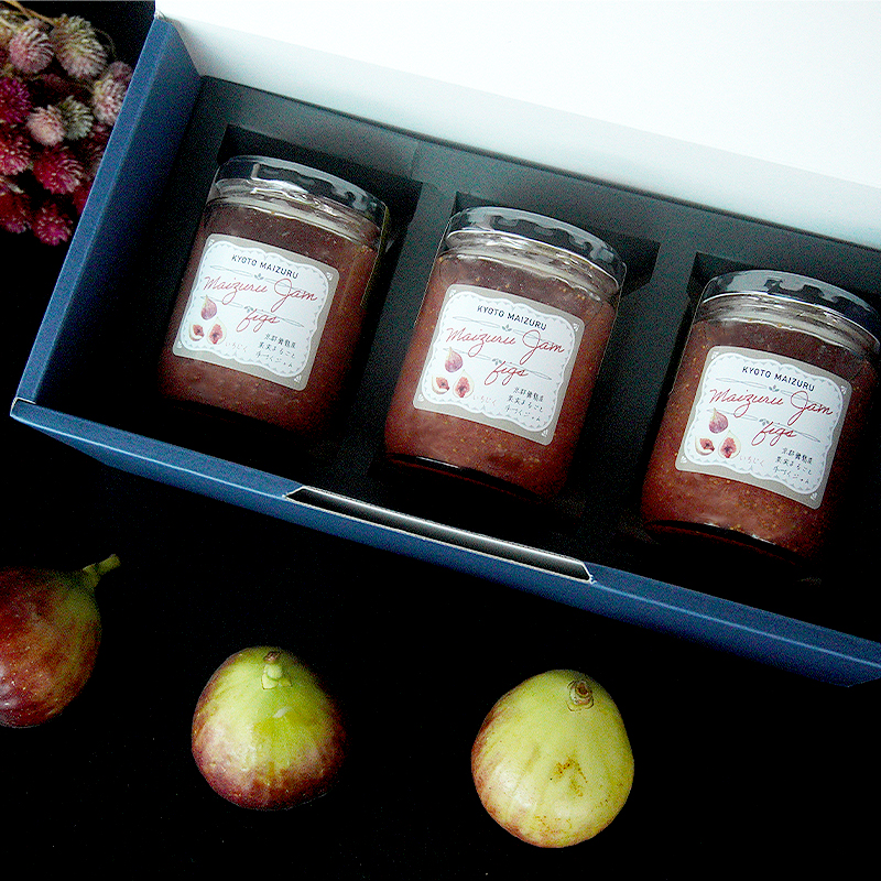 いちじく ジャム 300g 3瓶 計900g セット 詰め合わせ 京都 舞鶴産 フルーツ トースト パン モーニング 無花果 ギフト プレゼント
