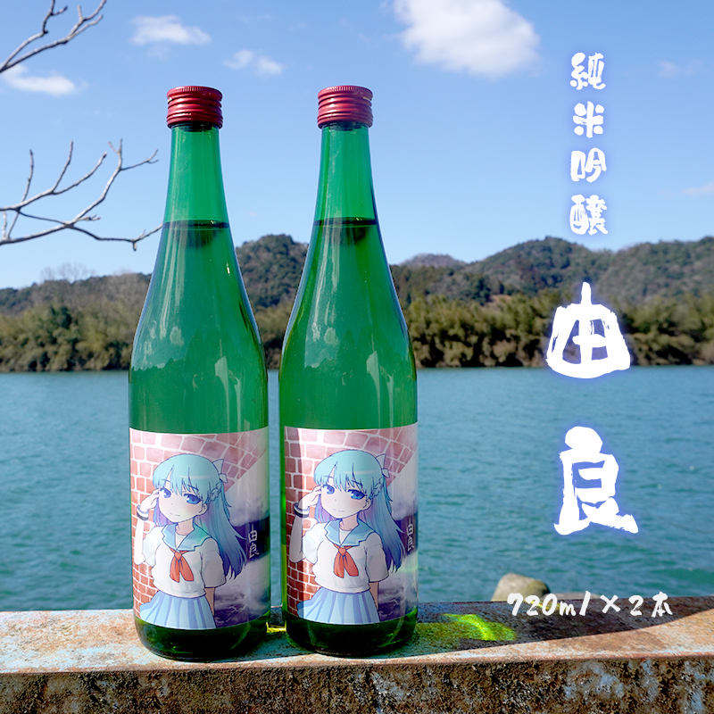 純米吟醸 由良 720ml×2本 日本酒 辛口 地酒 限定パッケージ 熨斗 贈答 ギフト 池田酒造 お酒 アルコール 京都 舞鶴 酒