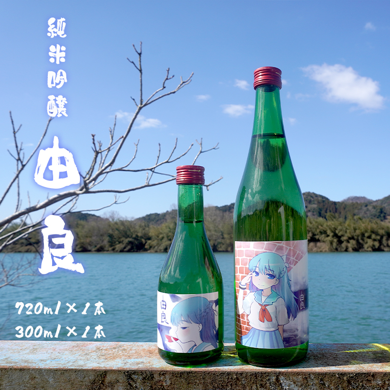 純米吟醸 由良 720ml×1本 300ml×1本 日本酒 2本セット 辛口 地酒 限定パッケージ 熨斗 贈答 ギフト 池田酒造 お酒 アルコール 京都 舞鶴 酒