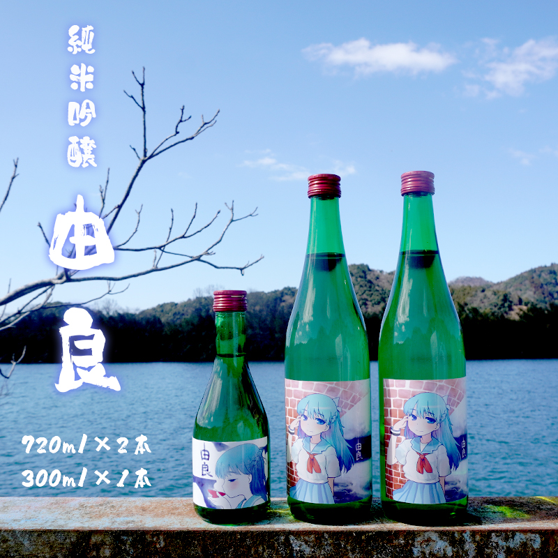 純米吟醸 由良 720ml×2本 300ml×1本 日本酒 ３本セット 辛口 地酒 限定パッケージ 熨斗 贈答 ギフト 池田酒造 お酒 アルコール 京都 舞鶴 酒