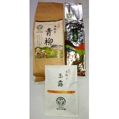 家庭で飲んでいただくお茶３種 日本茶 京都 舞鶴産 煎茶 リーフ 茶葉 緑茶 舞鶴茶 茶 農家直送 産地直送