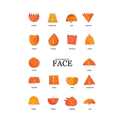 ＼京都・綾部の癒やし系作家/【絵画】　FACE　額装サイズ526mmx412mm