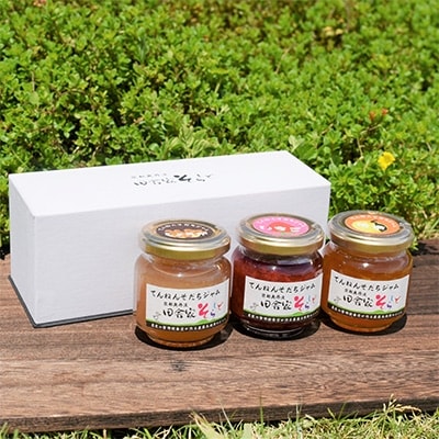 田舎家そらしど　【天然そだちジャム120g】　3個セット